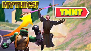 TMNT Mythics Gameplay! #fortnite #gaming #epicgames #fortniteclips #fortnitebr #lofi #tmnt