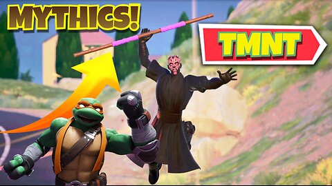 TMNT Mythics Gameplay! #fortnite #gaming #epicgames #fortniteclips #fortnitebr #lofi #tmnt