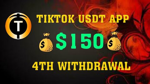 New Method Earning App || TikTok USDT App 4th Withdraw Proof || Best USD Mining App 2023