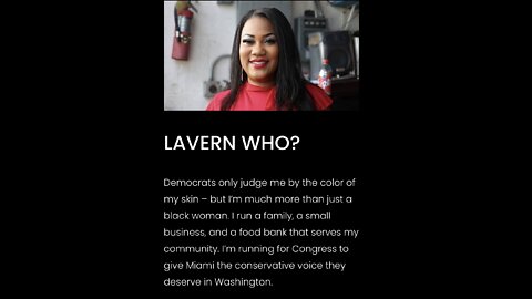 Lavern Spicer for south Florida congress.