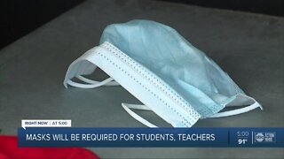 Masks will be required for students, teachers in Hillsborough County