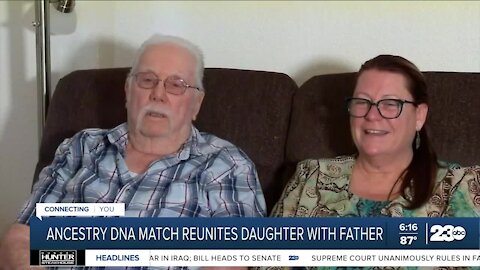 Ancestry DNA match reunites daughter with father