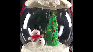 Sphere Christmas Cake