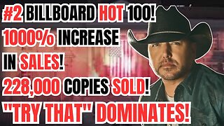 Jason Aldean DOMINATES Billboard Chart! Sales SKYROCKET 1000% for Try That In A Small Town!