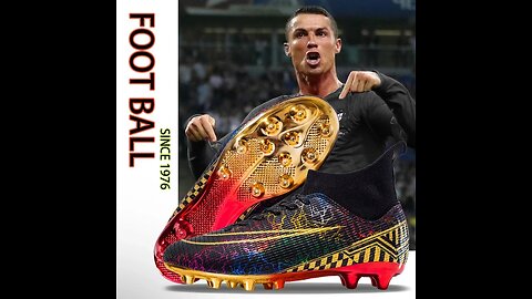 C.Ronaldo Futsal Air/ Soccer Shoes Quality Football Boots Ourdoor