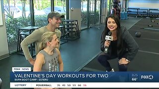Valentine's Day workouts for couple exercise