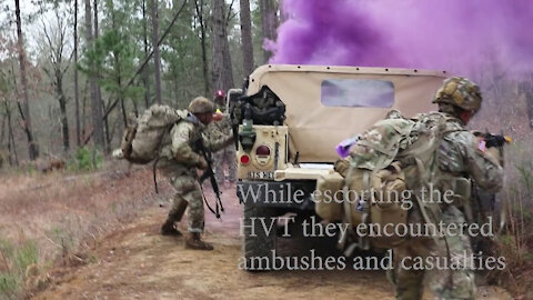 Army Best Medic Competition 2021 Operation Red Storm High Value Target