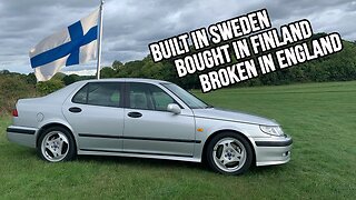 Meet the Saab 9-5 Aero that built in Sweden, bought in Finland and broken in England