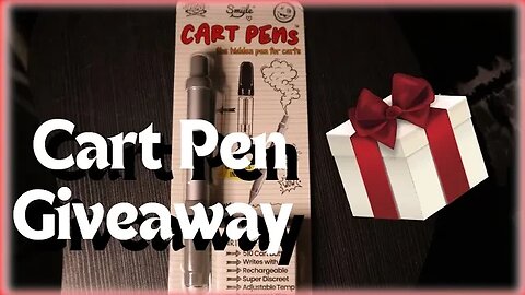 Cartpen, GIVEAWAY, the best battery for your discreet needs. [Watch to enter]