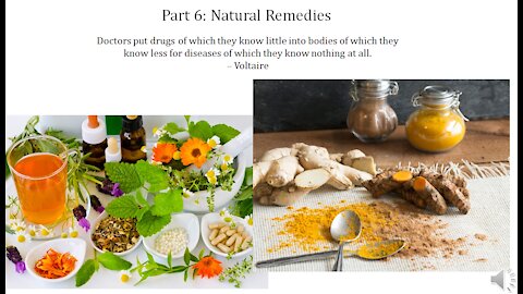 Infectious Disease History and Today - 6. Natural Remedies