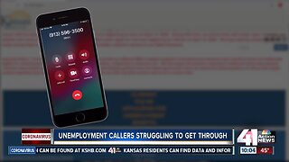 Unemployment callers struggle to get through