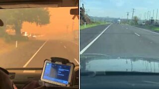 Splitscreen: before and after the Australian bushfires