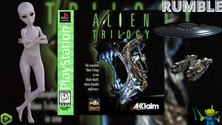 BATTLE ALIENS IN ALIEN TRILOGY PS1