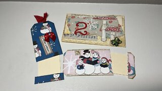 Christmas Ephemera on Friday #5 and December Daily Card #2