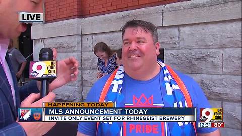 FC Cincinnati fans primed for big announcement
