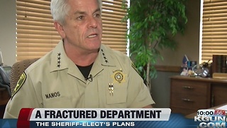 New sheriff announces plans