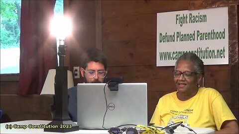 Mrs. Charmaine Rondon and Mr. Norman Tregenza on the Alex Newman Show at Camp Constitution 2023