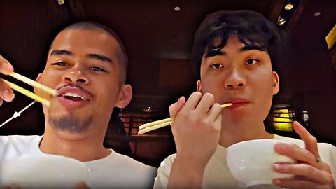 SNEAKO & RiceGum Do An Asian Mukbang!