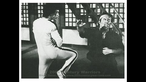 Cross kick Studio Films Bruce Lee Game of Death