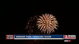 Werner Park Firework Show