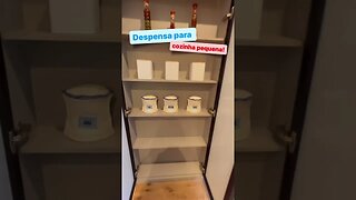 Despensa para cozinhas pequenas !