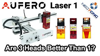 Are 3 Heads Better Than 1? - The Aufero Laser 1