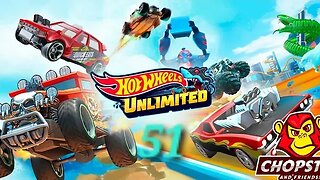 Chopstix and Friends! Hot Wheels unlimited: the 51st race! #chopstixandfriends #hotwheels #gaming