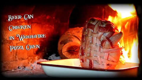 Beer Can Chicken - Recipe Wood fired Pizza Oven - International Cuisines