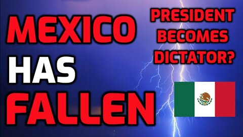 Mexico Just OFFICIALLY Declared Martial Law!!