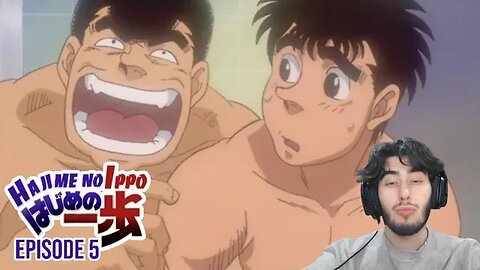 IPPO is HUNG | Hajime no Ippo Season 1 Ep 5 | Reaction