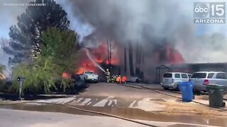 First-alarm house fire burns near 51st Ave and Elliot