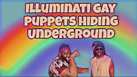 ILLUMINATI PUPPETS HIDE IN BUNKERS