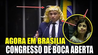 EM BRASILIA : DEPUTADO FAZ DISCURSO COM PERUCA E DEIXA TODO MUNDO DE BO...............