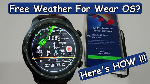 How To Get (At Least Some Of The) Weather For Wear OS By Byss Mobile Premium For Free?