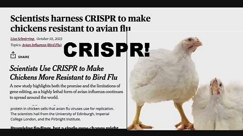 Call: WARNING! What is the GMO Nanotechnology CRISPR Graphene Oxide Chicken Food?