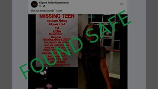FOUND SAFE 16 Year Old Missing Girl From Kilgore Texas with friend?