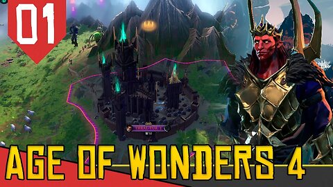 ELFOS Canibais com SANGUE DEMONÍACO - Age of Wonders 4 Valley of Wonders #01 [Gameplay PT-BR]