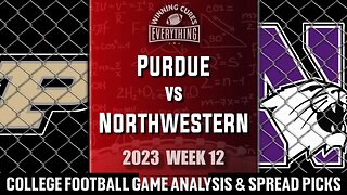 Purdue vs Northwestern Picks & Prediction Against the Spread 2023 College Football Analysis