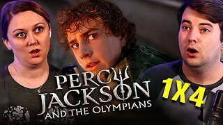 PERCY JACKSON AND THE OLYMPIANS (2023) 1X4 REACTION! | Rick Riordan | Disney