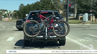 What's Driving You Crazy? Bikes covering license plates