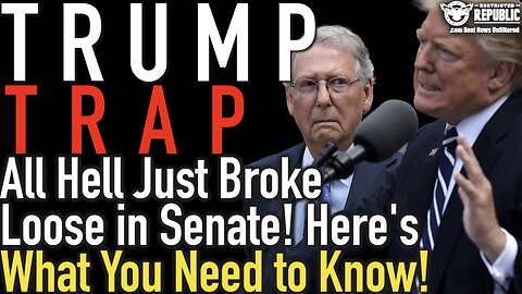 BREAKING NEWS! All Hell Just Broke Loose in the Senate! Here’s What You Need to Know!