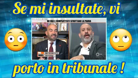 Bassetti : Se gli anziani non fanno la quarta è colpa degli imbecilli no vax!