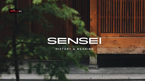 Sensei - History and Meaning