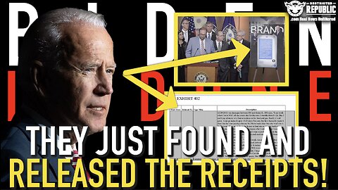 Biden's DONE! They Just Found and Released 'The Receipts'! GAME OVER!