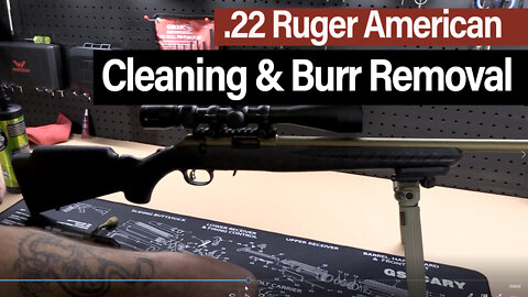 Cleaning & Burr Removal of .22 Ruger American Rimfire Rifle