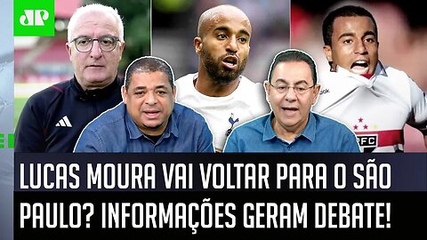 "NOSSA SENHORA! Gente, se o Lucas Moura VOLTAR para o São Paulo..." NOVAS INFORMAÇÕES GERAM DEBATE!