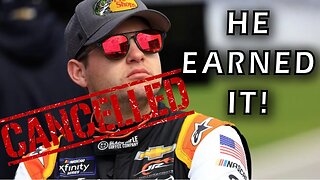 Noah Gragson NASCAR - CANCELLED - He Deserved this - It was his FAULT