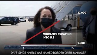 22K Illegal Migrants Have Entered Since Kamala Was Named Border Crisis Manager