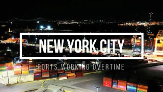 United States Supply Chain Shortage | New York City Ports Working Overtime | Shipping Shortage￼