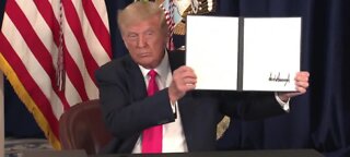 President Trump signs several executive orders